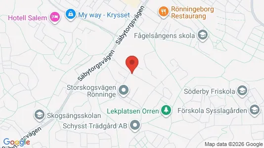 Apartments for rent i Salem - kort over placeringen