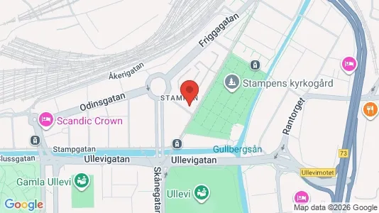 Apartments for rent i Gothenburg City Centre - kort over placeringen