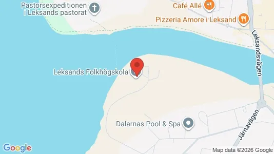 Apartments for rent i Leksand - kort over placeringen