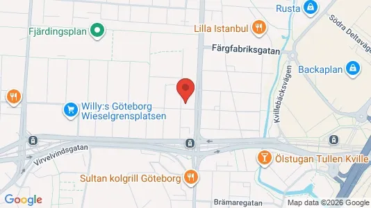 Apartments for rent i Lundby - kort over placeringen