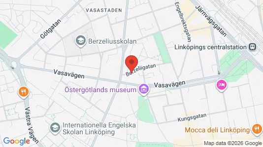 Apartments for rent i Linköping - kort over placeringen
