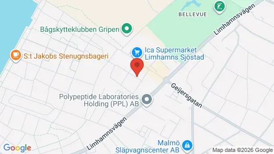 Apartments for rent i Limhamn/Bunkeflo - kort over placeringen