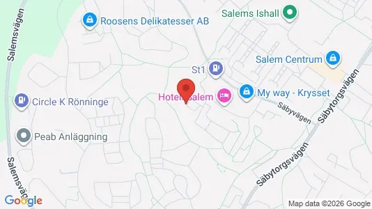 Apartments for rent i Salem - kort over placeringen