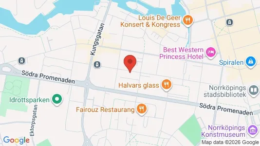 Apartments for rent i Norrköping - kort over placeringen