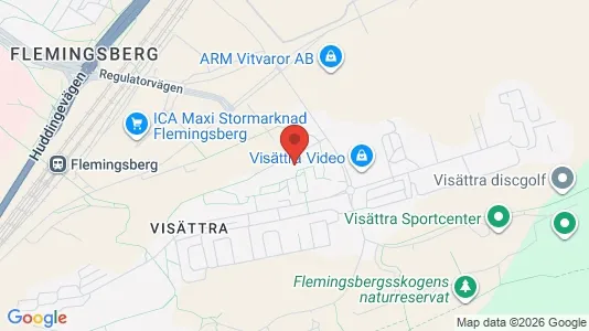 Apartments for rent i Huddinge - kort over placeringen