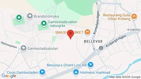 Apartments for rent i Gothenburg East - kort over placeringen