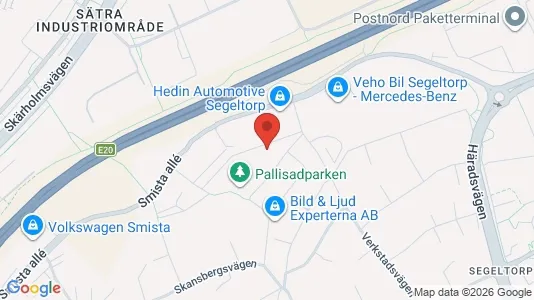 Apartments for rent i Huddinge - kort over placeringen