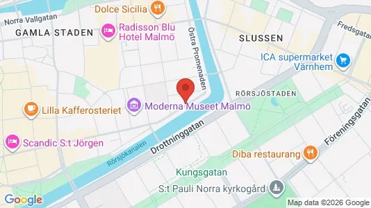 Apartments for rent i Malmö City - kort over placeringen