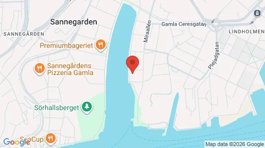 Apartments for rent i Lundby - kort over placeringen