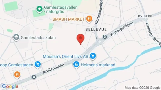Apartments for rent i Gothenburg East - kort over placeringen