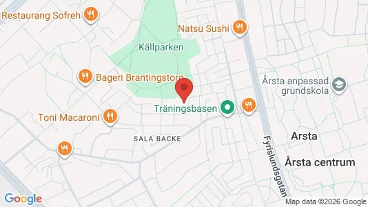 Apartments for rent i Uppsala - kort over placeringen