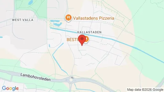 Apartments for rent i Linköping - kort over placeringen