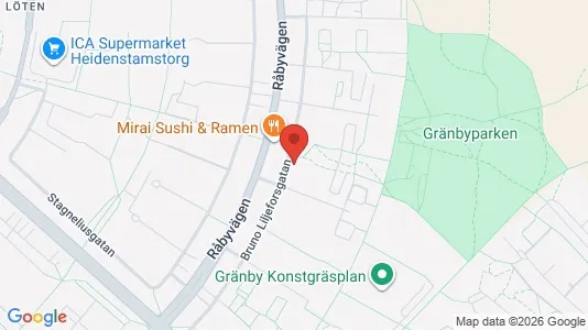 Apartments for rent i Uppsala - kort over placeringen