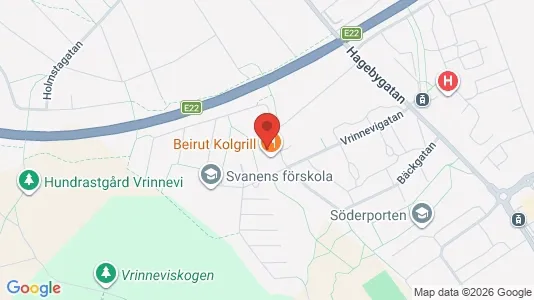 Apartments for rent i Norrköping - kort over placeringen