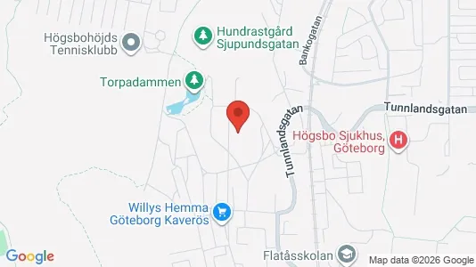 Apartments for rent i Askim-Frölunda-Högsbo - kort over placeringen