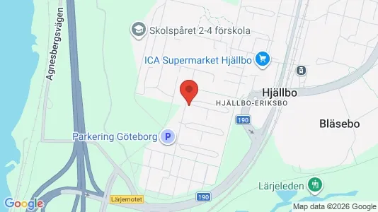 Apartments for rent i Angered - kort over placeringen