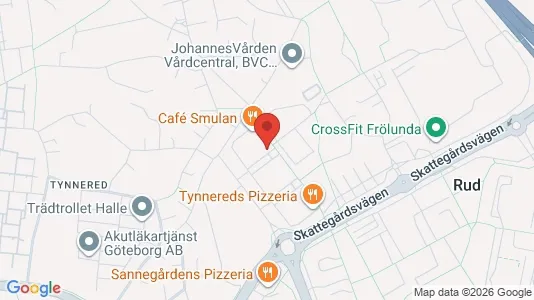 Apartments for rent i Gothenburg West - kort over placeringen