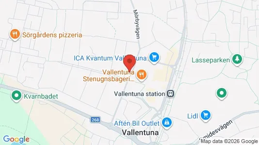 Apartments for rent i Vallentuna - kort over placeringen