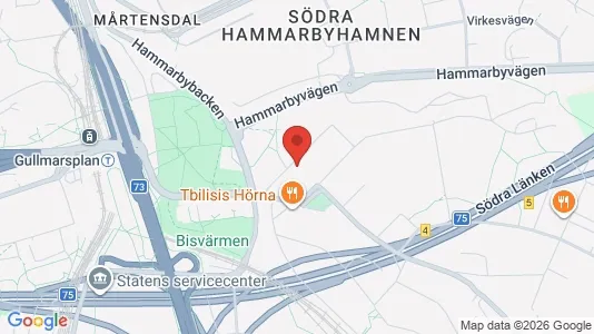 Apartments for rent i Stockholm South - kort over placeringen