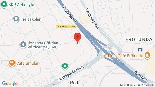 Apartments for rent i Askim-Frölunda-Högsbo - kort over placeringen