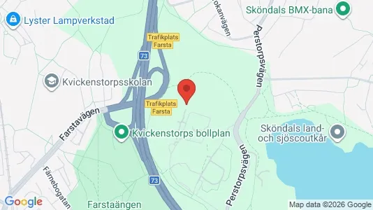 Apartments for rent i Huddinge - kort over placeringen