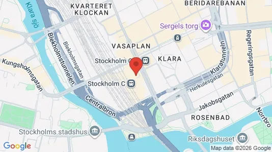 Apartments for rent i Stockholm City - kort over placeringen