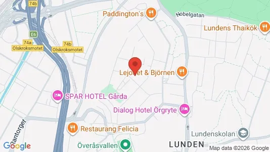 Apartments for rent i Örgryte-Härlanda - kort over placeringen