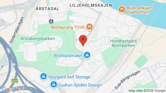 Apartments for rent i Södermalm - kort over placeringen
