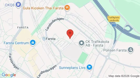 Apartments for rent i Stockholm South - kort over placeringen