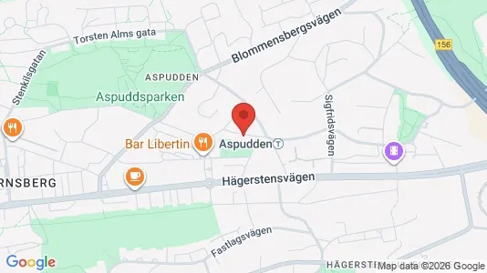 Apartments for rent i Stockholm South - kort over placeringen