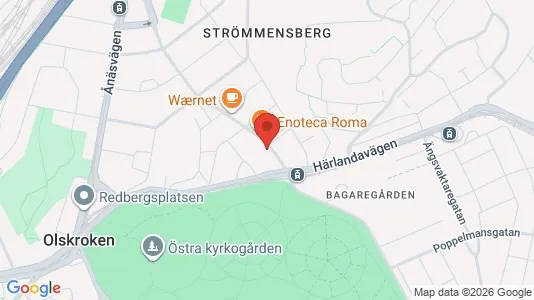 Apartments for rent i Örgryte-Härlanda - kort over placeringen