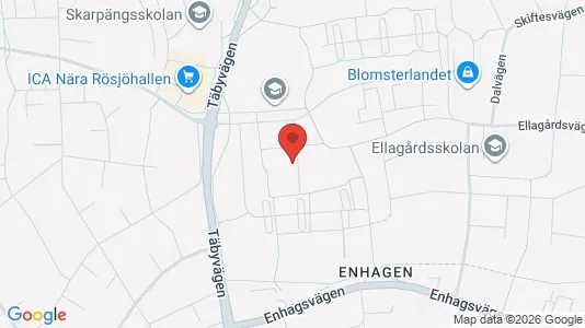 Apartments for rent i Täby - kort over placeringen