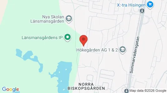 Apartments for rent i Västra hisingen - kort over placeringen