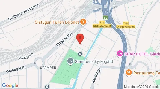 Apartments for rent i Örgryte-Härlanda - kort over placeringen
