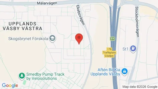 Apartments for rent i Upplands Väsby - kort over placeringen