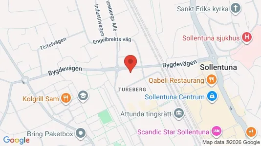 Apartments for rent i Sollentuna - kort over placeringen