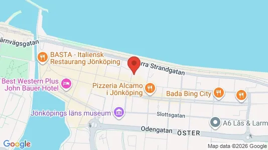 Apartments for rent i Jönköping - kort over placeringen