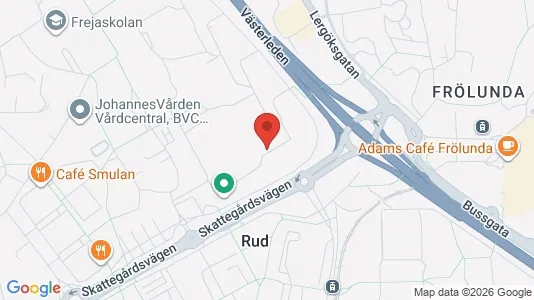 Apartments for rent i Askim-Frölunda-Högsbo - kort over placeringen