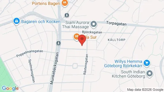 Apartments for rent i Örgryte-Härlanda - kort over placeringen