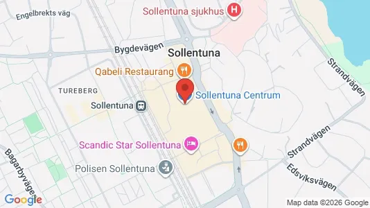 Apartments for rent i Sollentuna - kort over placeringen