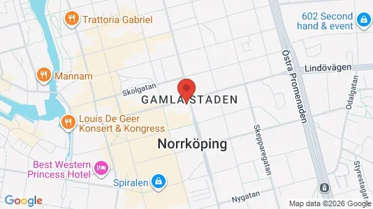 Apartments for rent i Norrköping - kort over placeringen