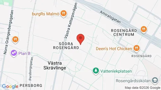 Apartments for rent i Rosengård - kort over placeringen