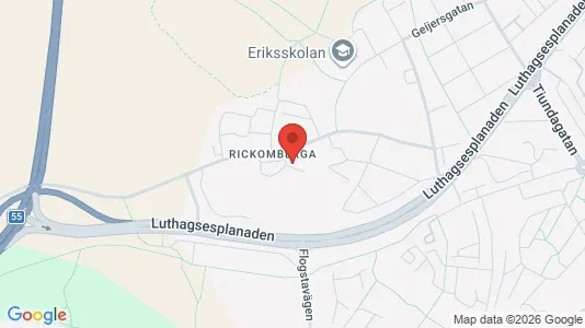 Apartments for rent i Uppsala - kort over placeringen
