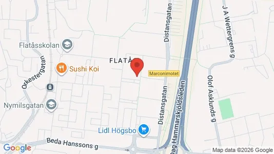 Apartments for rent i Askim-Frölunda-Högsbo - kort over placeringen