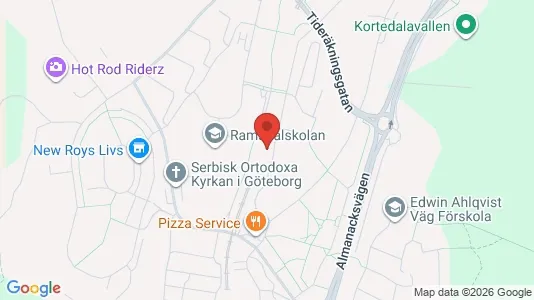 Apartments for rent i Gothenburg East - kort over placeringen
