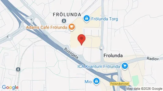 Apartments for rent i Askim-Frölunda-Högsbo - kort over placeringen