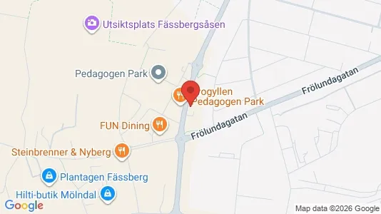 Apartments for rent i Mölndal - kort over placeringen