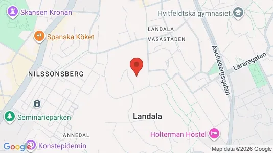Apartments for rent i Gothenburg City Centre - kort over placeringen