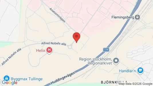 Apartments for rent i Huddinge - kort over placeringen