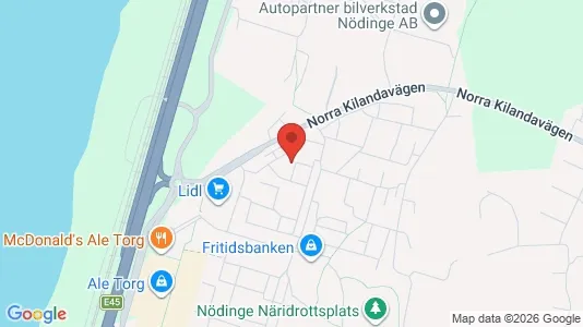 Apartments for rent i Ale - kort over placeringen